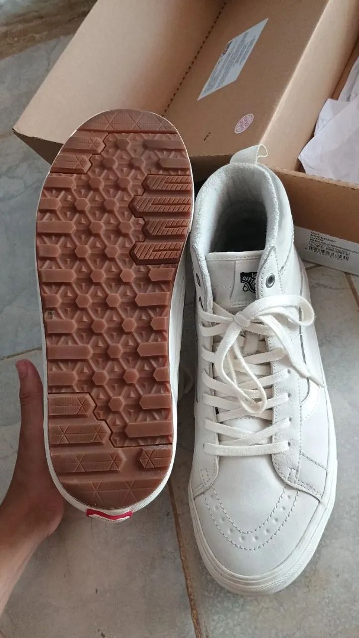 Tênis Vans Sk8-Hi MTE - Marshmallow  - Foto 3