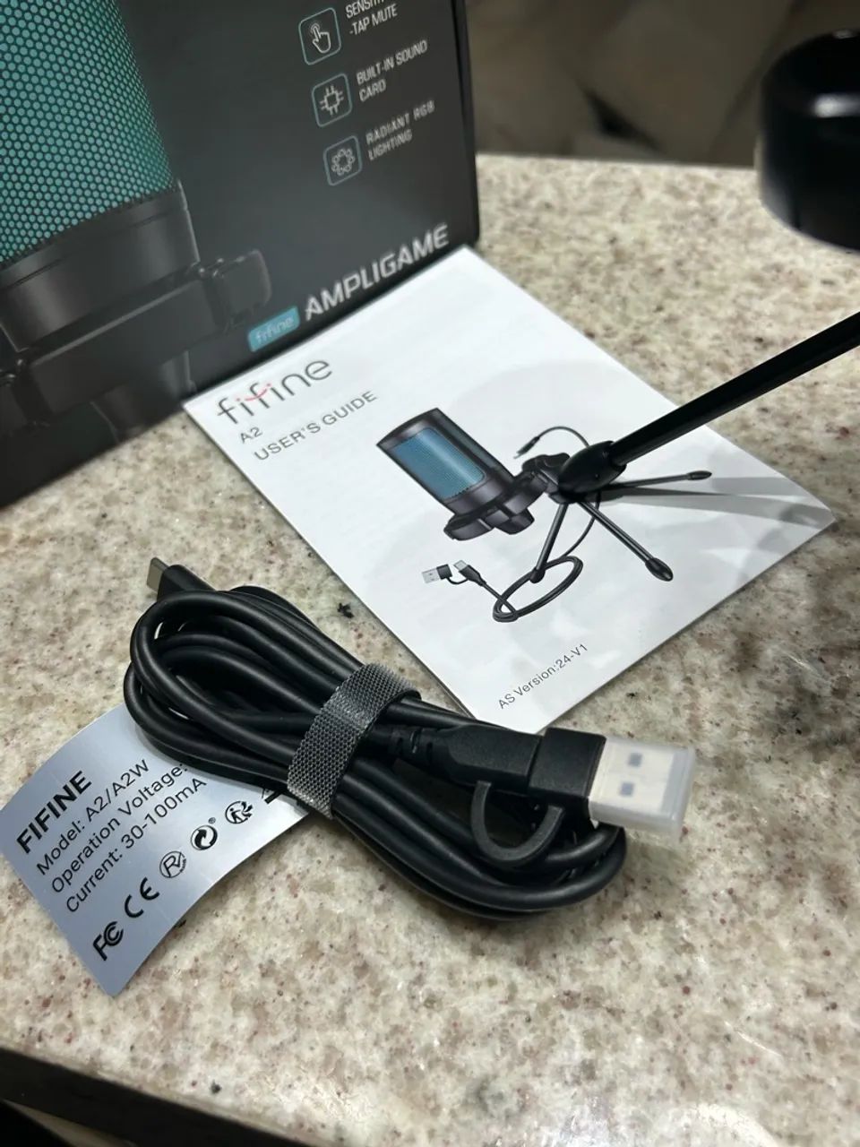 Microfone gamer fifine NOVO - Foto 3