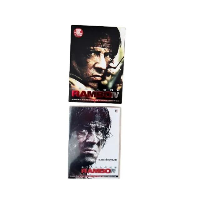DVD Rambo IV Edição Especial de Colecionador + Luva Semi Novo - Foto 4