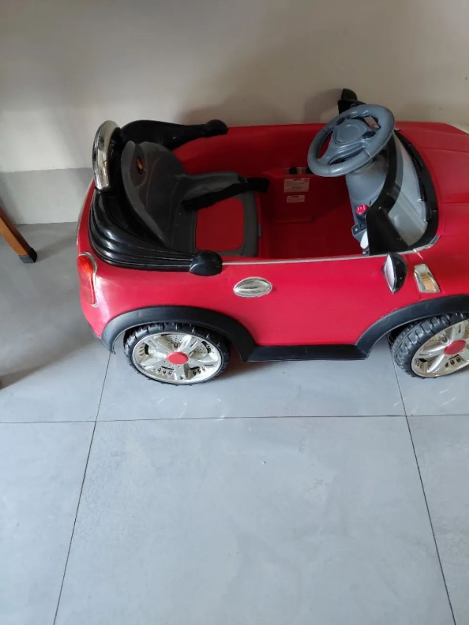 Carrinho Elétrico Infantil Mini Cooper Bandeirante  - Foto 2