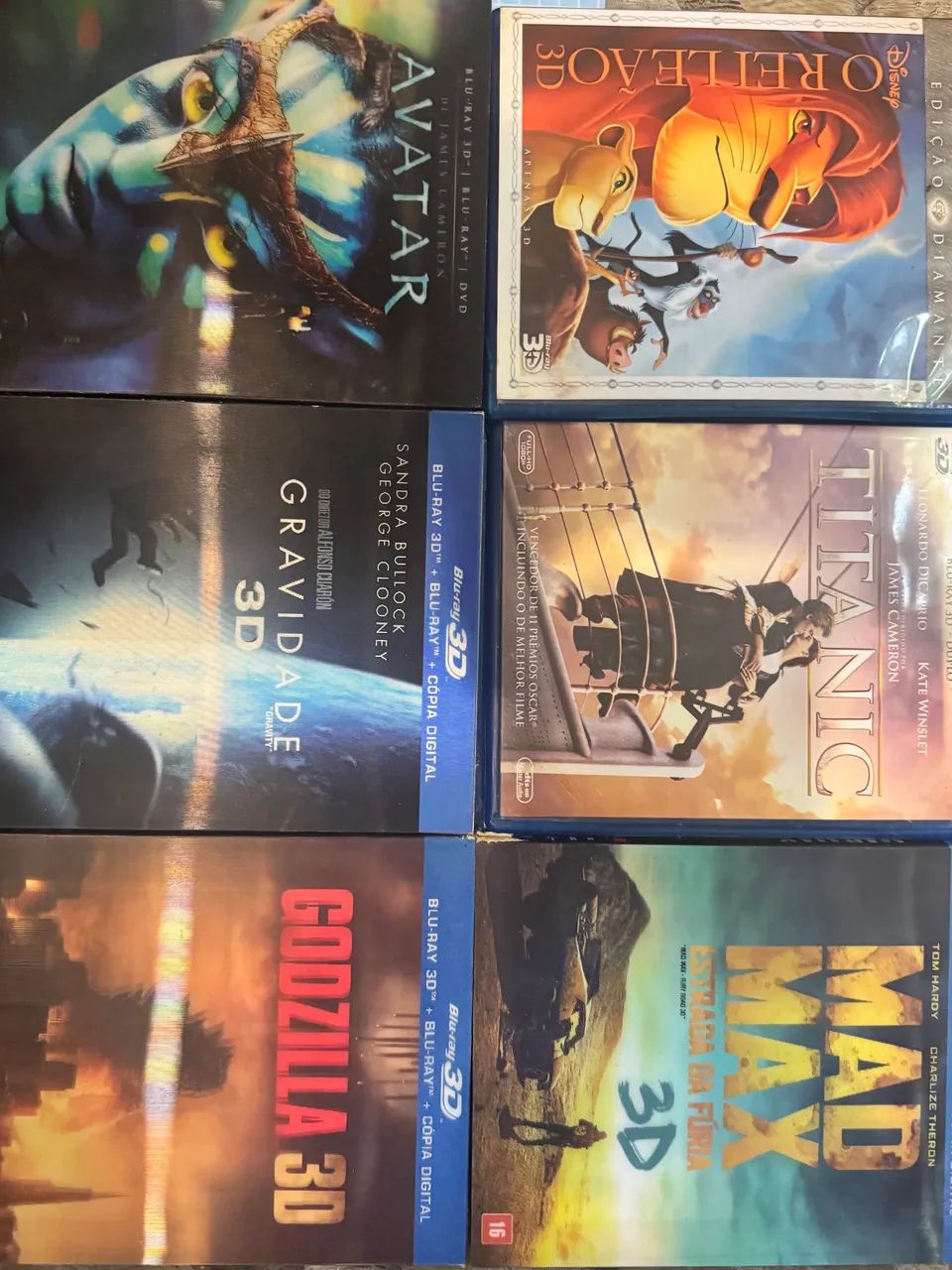 Coleção Blu-ray 3D original | Raros | Fora de catálogo