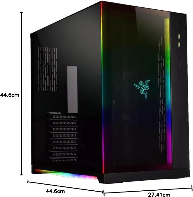Lian Li O11 Dynamic Razer Edition - ESTADO DE ZERO (Ainda com Plásticos!) - Foto 4