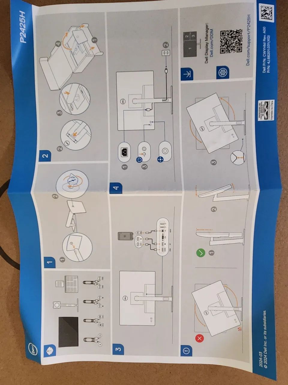 Monitor Dell Pro 24 Plus P2425H - Novo - Foto 5