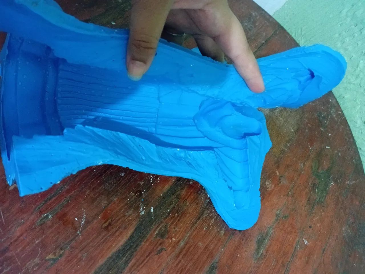 Forma de silicone Cristo Redentor 30cm - Foto 2