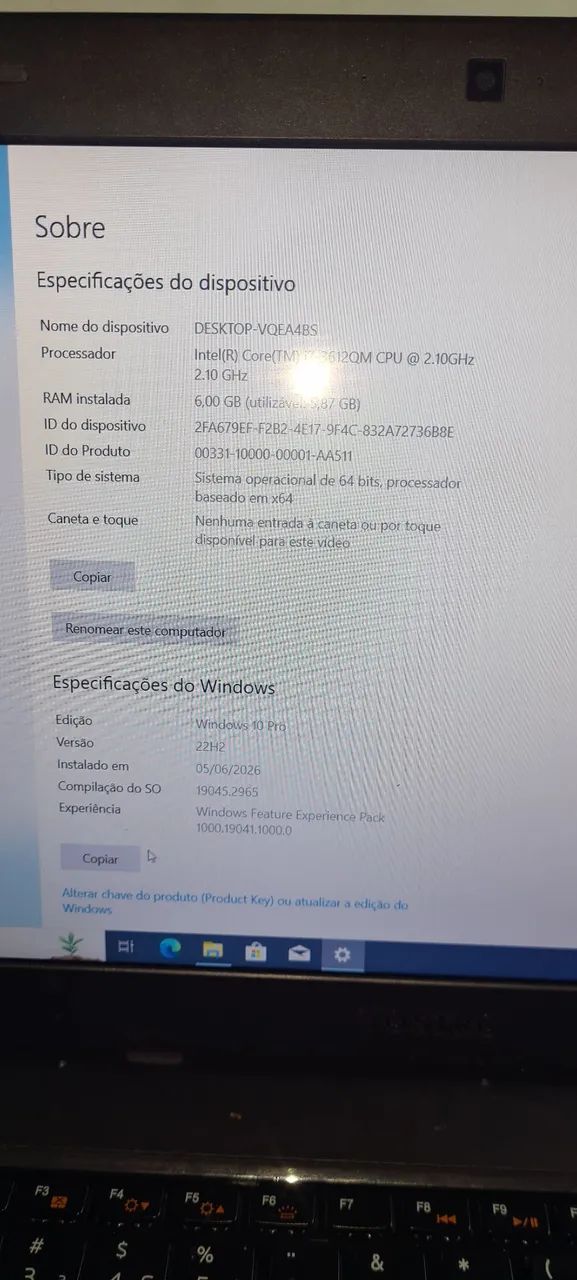 Notebook Dell vostro 3560 l, i7, 6 gigas.  - Foto 2