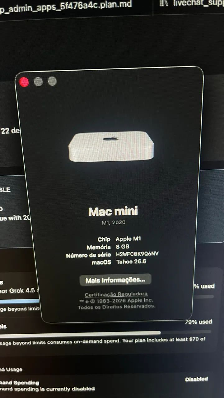 Mac mini M1 8GB / 256GB SSD - aceito trocas - Foto 2