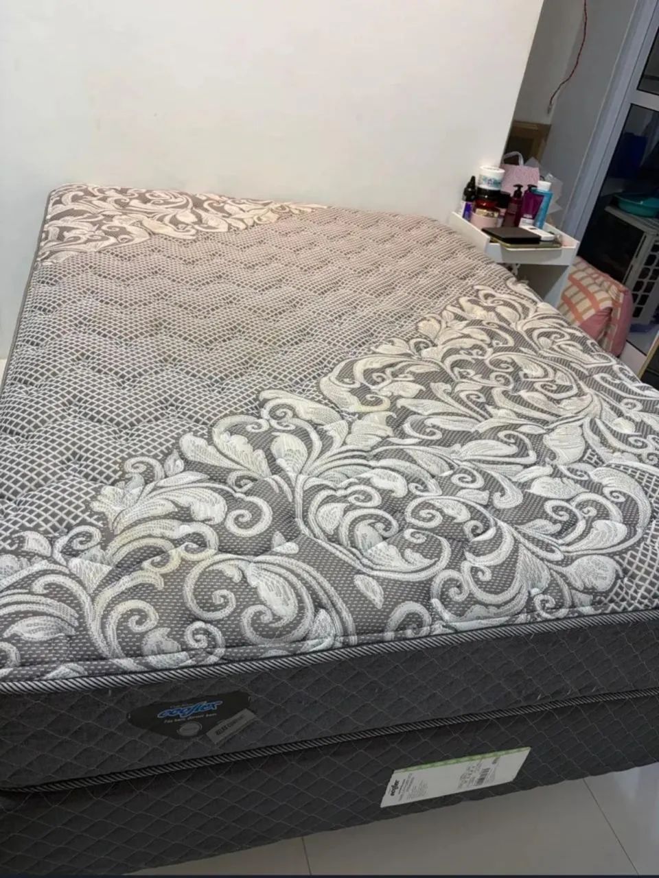 vendo cama casal ecoflex seminova - Foto 2