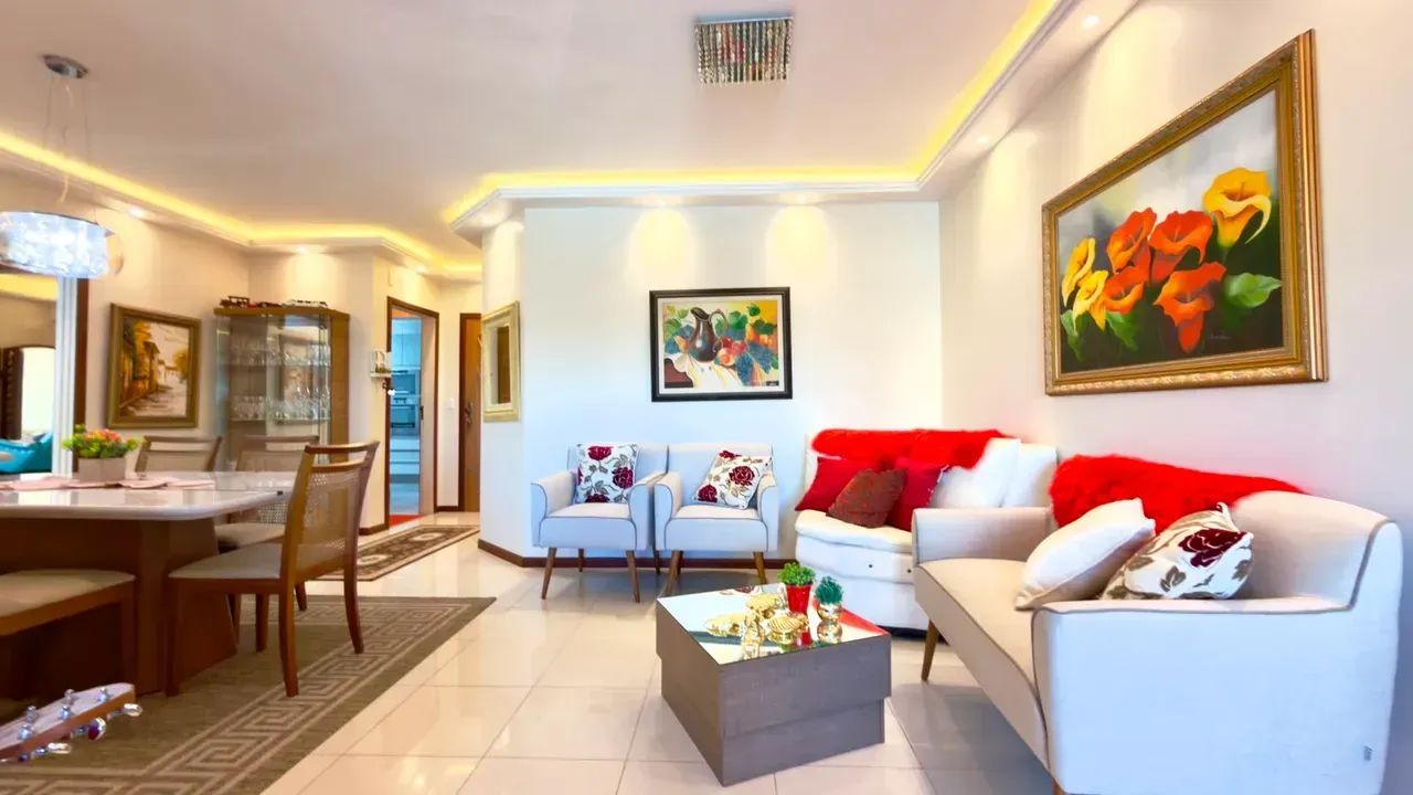 Apartamento com Vista Mar no Estreito, 137m², 4 Dormitórios sendo 2 Suítes - Foto 2