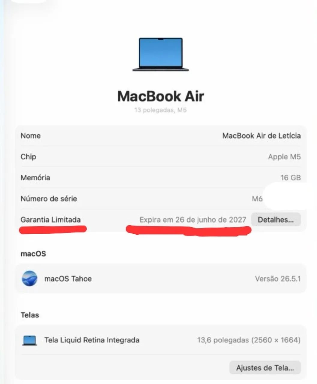 MacBook Air M5 13 polegadas  - Foto 4