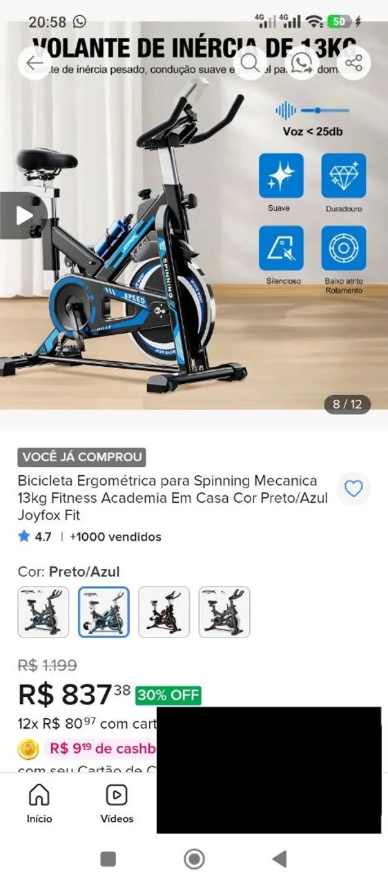 Bicicleta Spinner  - Foto 3