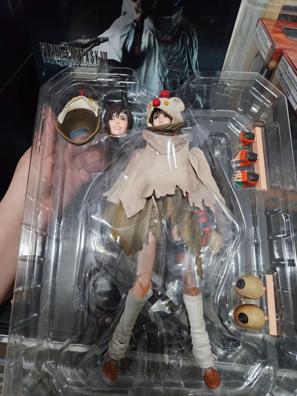 Final Fantasy Action Figure Play Arts Kai Yuffie Intergrade - Foto 3