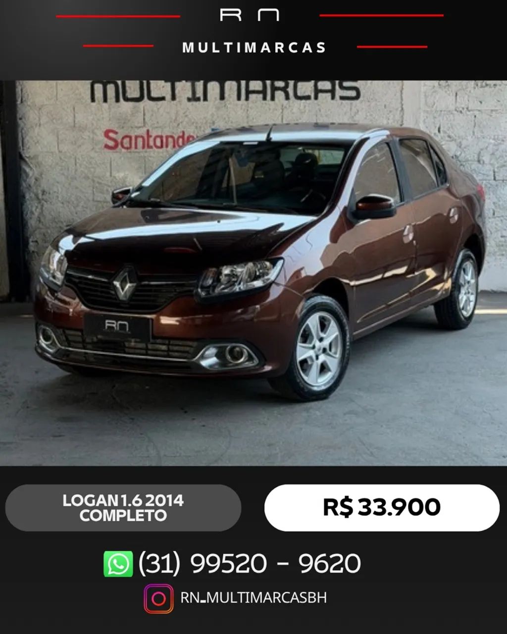Renault Logan LOGAN Dynamique Hi-Flex 1.6 8V 4p 2014