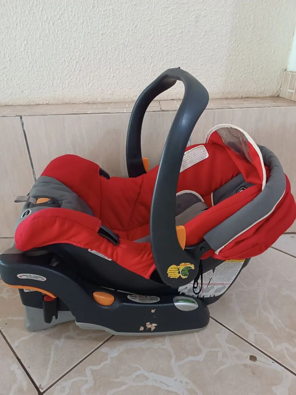 bebê conforto Chicco com base para carro. - Foto 3