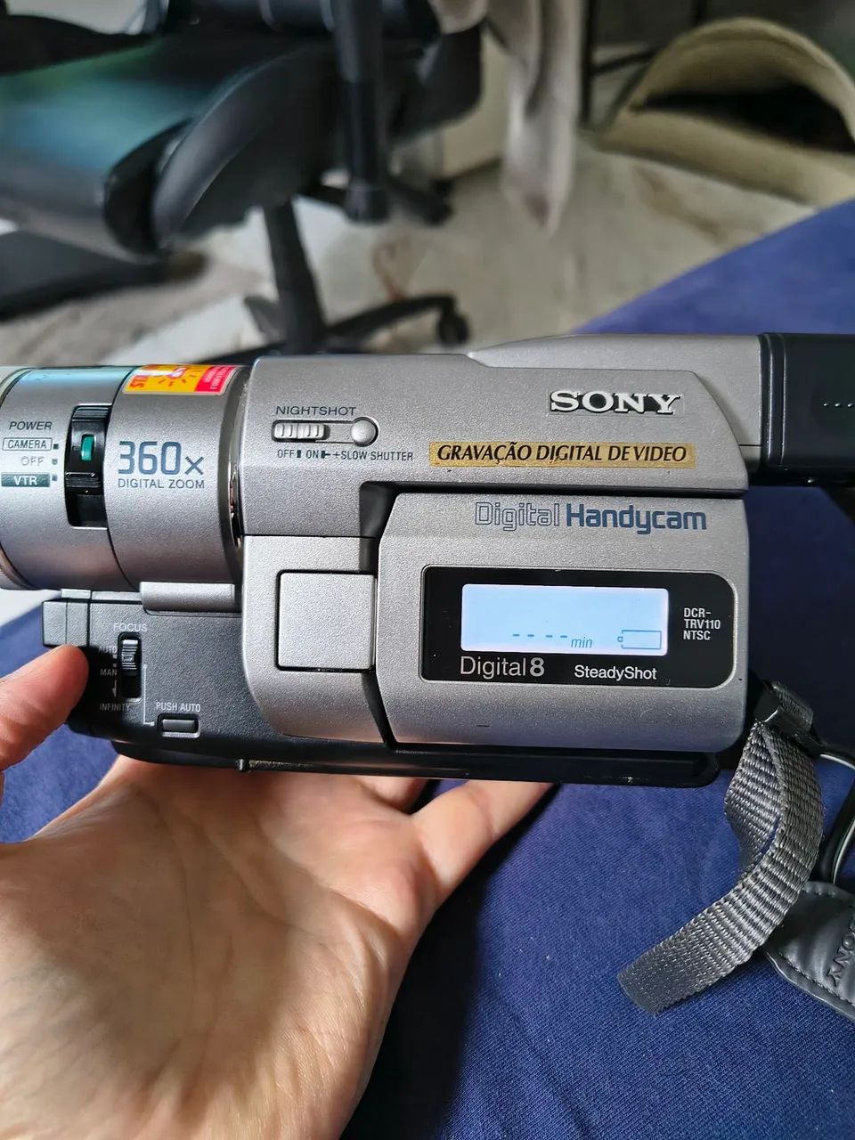 Filmadora Sony DCR-TRV110 NTSC - Câmeras e Filmadoras - Jardim