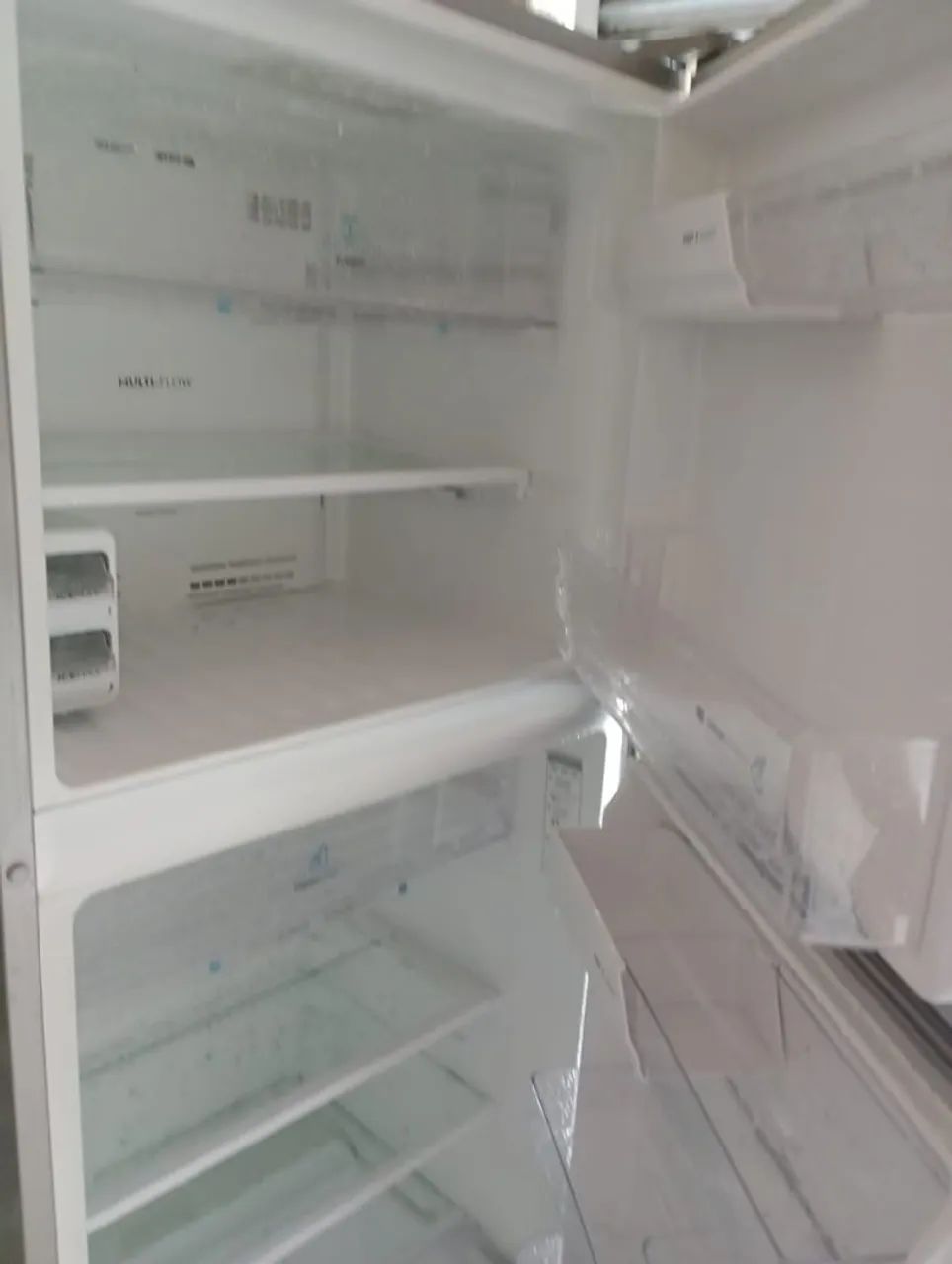 geladeira electrolux inox frost fre painel digital gelando perfeitamente vendo entrego  - Foto 3