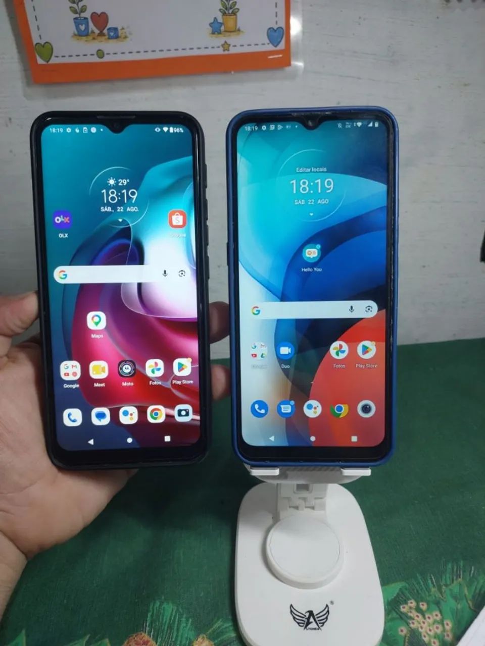 Moto G30 e Moto E7