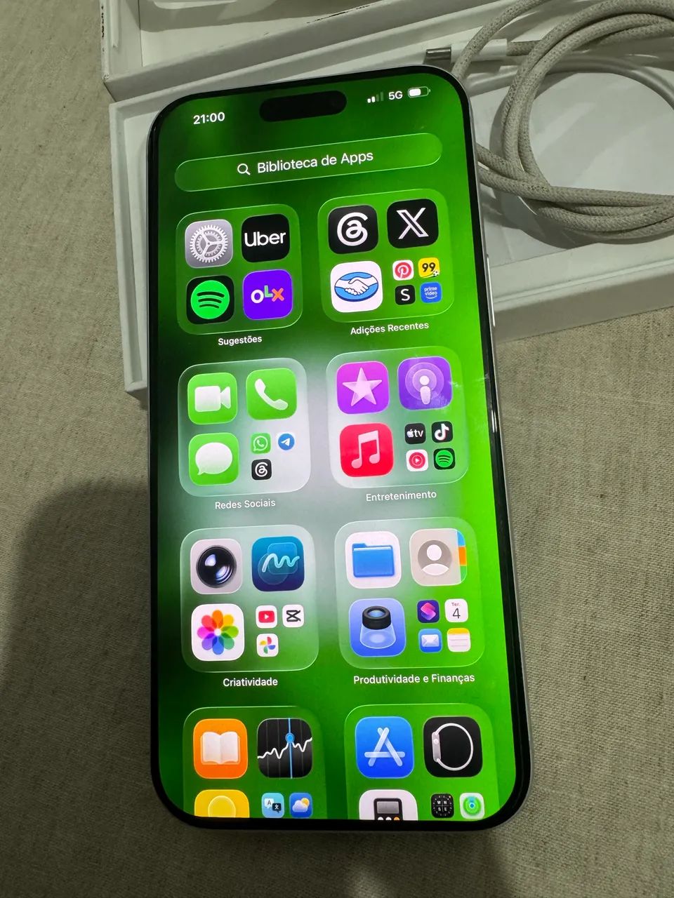 iPhone 17 pro max 512GB - Branco  - Foto 3