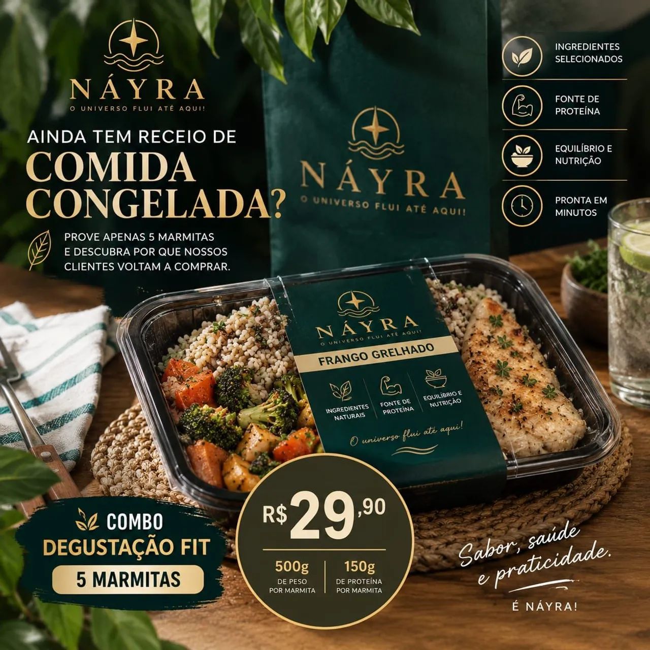 Marmita congelada 