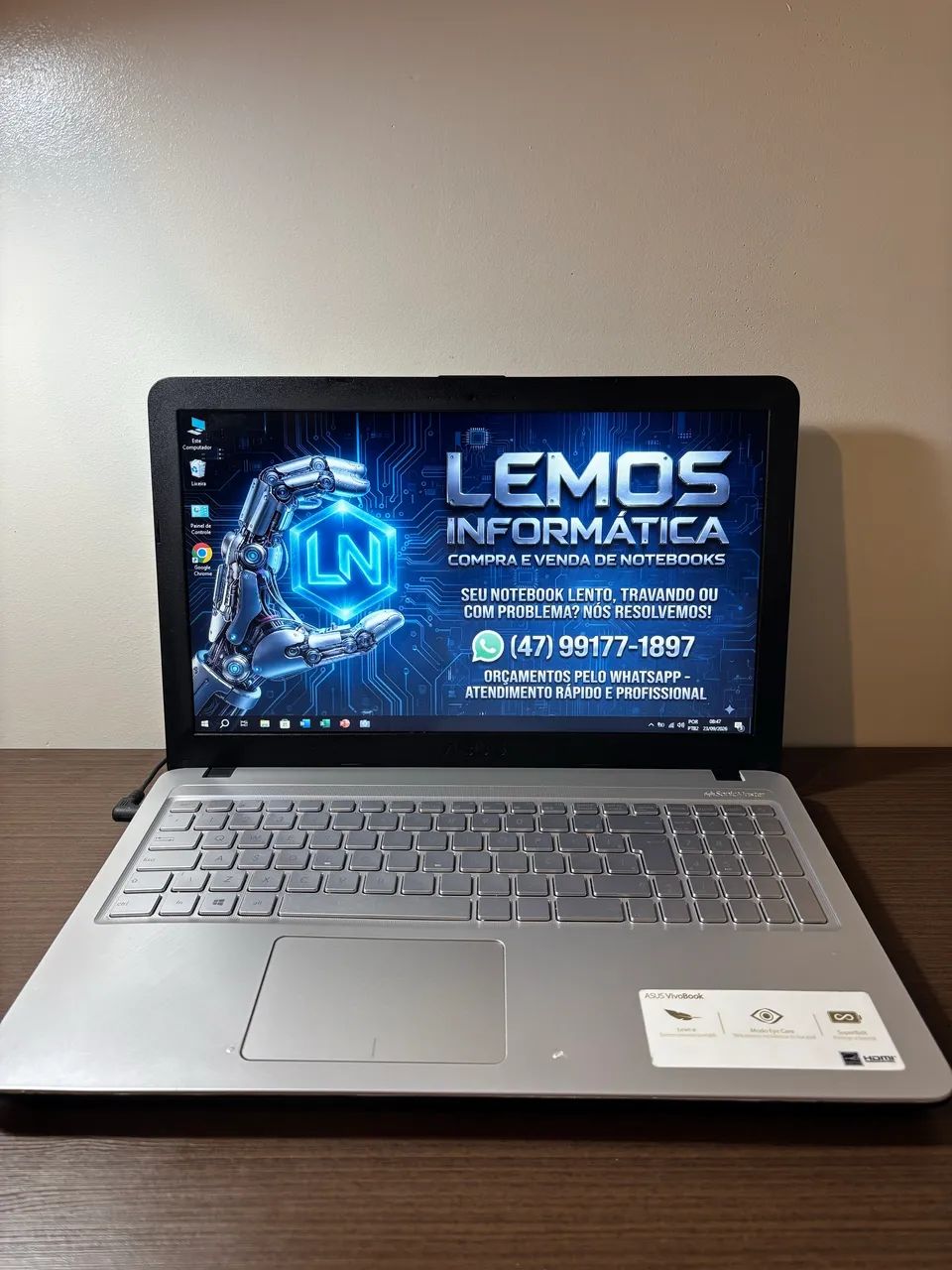 Notebook Asus i3 7- Ssd 128GB 4GB ram Ddr4 - Foto 5