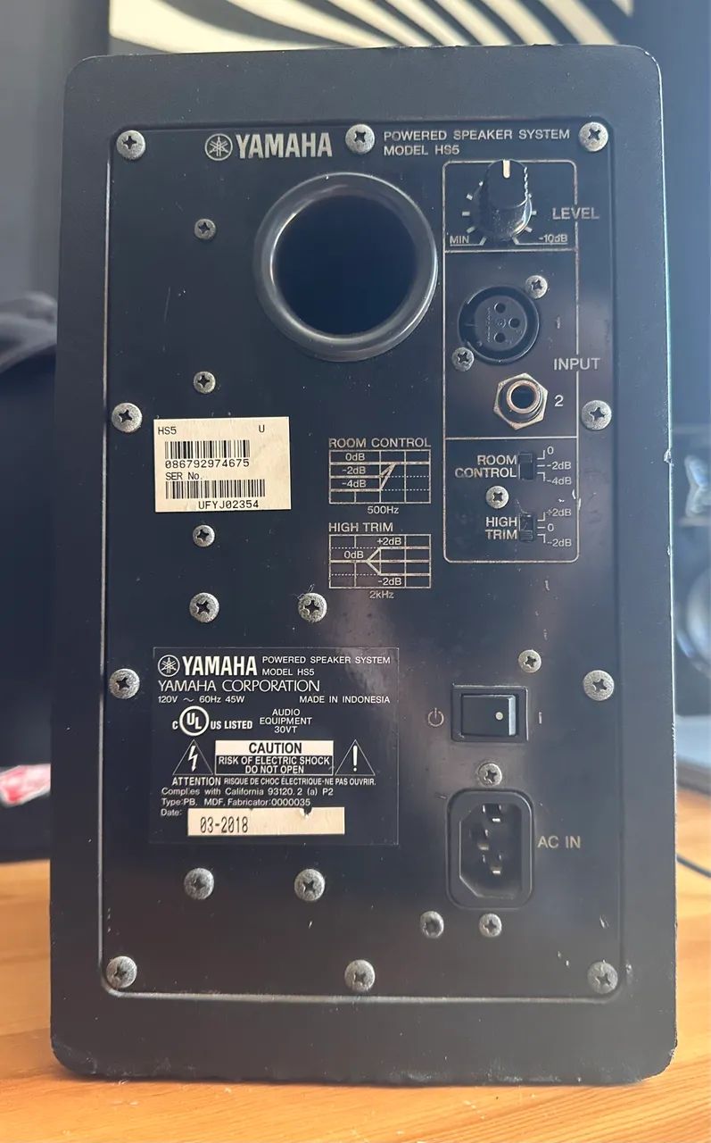 Monitor Yamaha HS5 | 1 Unidade  - Foto 3