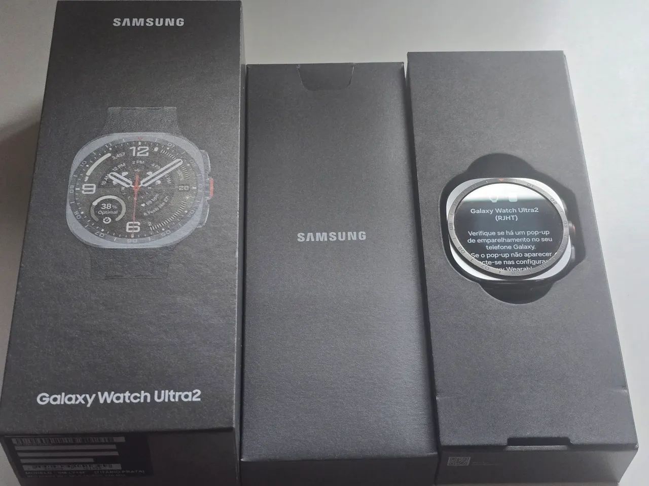 Galaxy watch ultra 2 prata (OPORTUNIDADE ) - Foto 4
