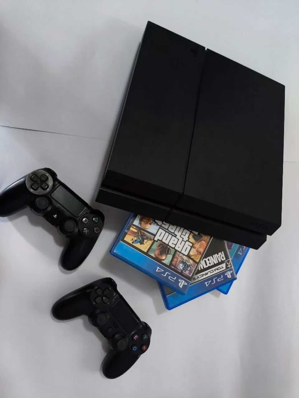 PS4 ( FAT )  - SSD 1TB + 4 JOGOS + 2 CONTROLES  - Foto 4