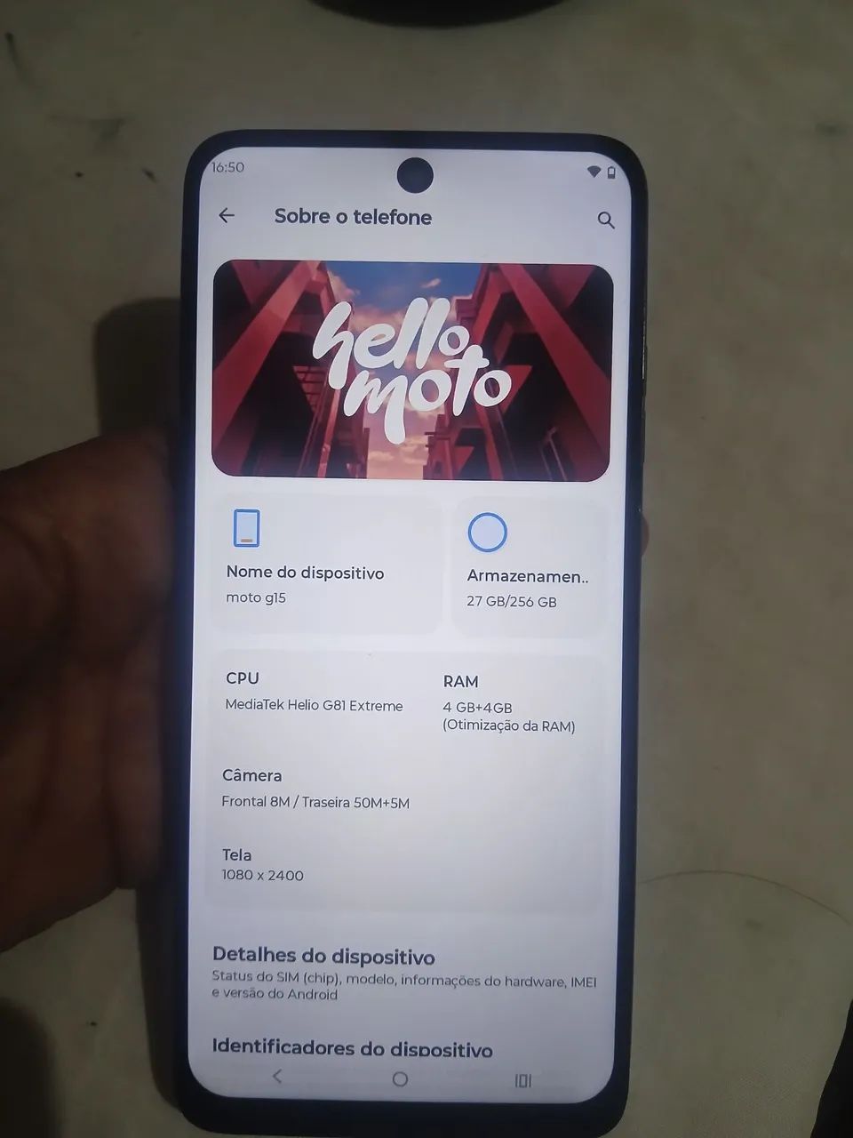 Vendo moto G15 256gb  - Foto 2