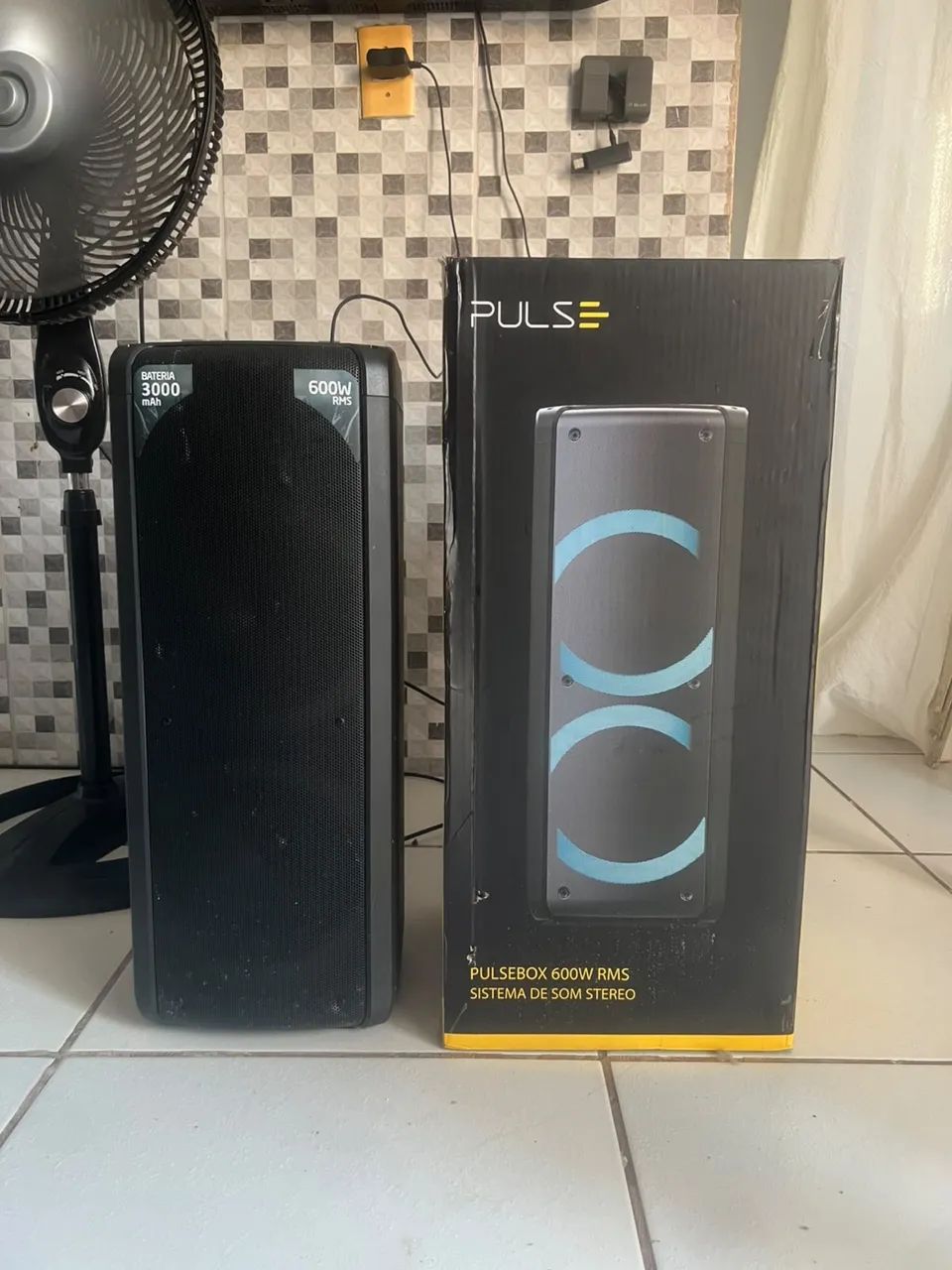 Caixa de som PULSE BOX 600W RWS - Foto 3