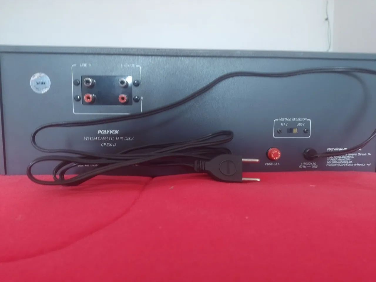 TAPE DECK POLIVOX CP 850 - Foto 5