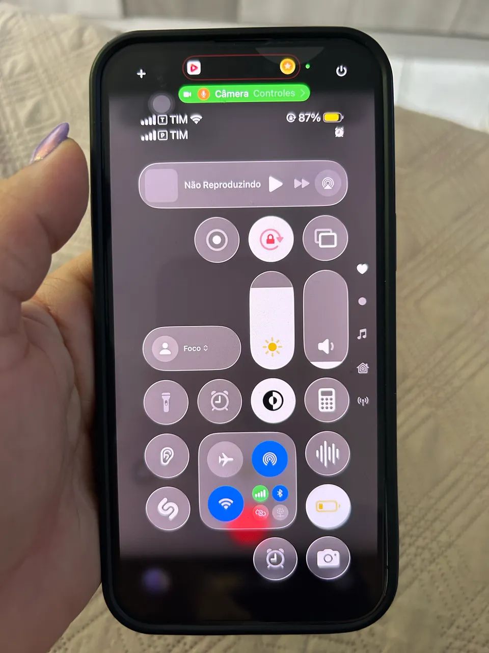 Vendo iPhone 14 ProMax roxo profundo 128gb - Foto 4