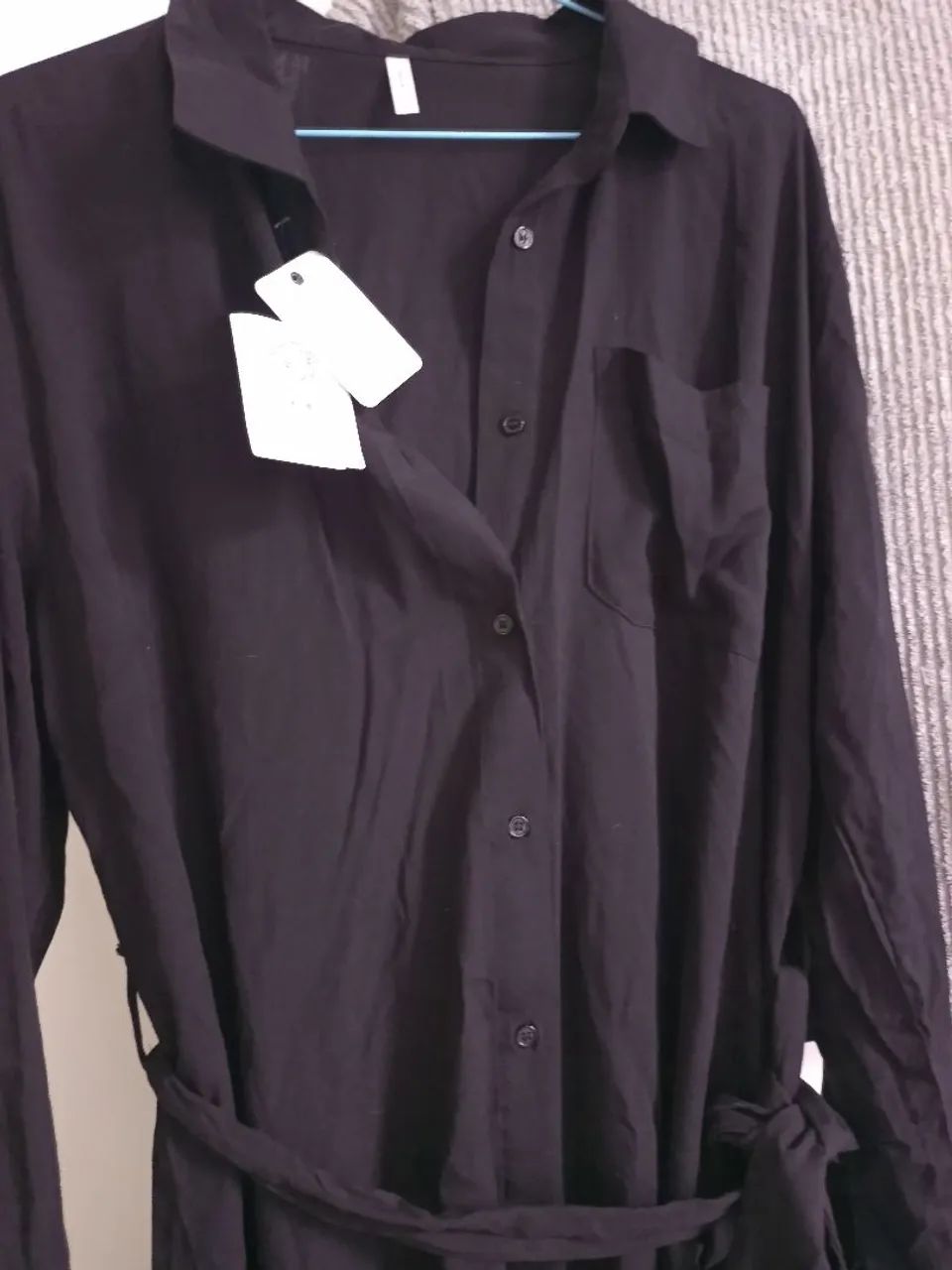 Chemise Preta elegante  - Foto 2