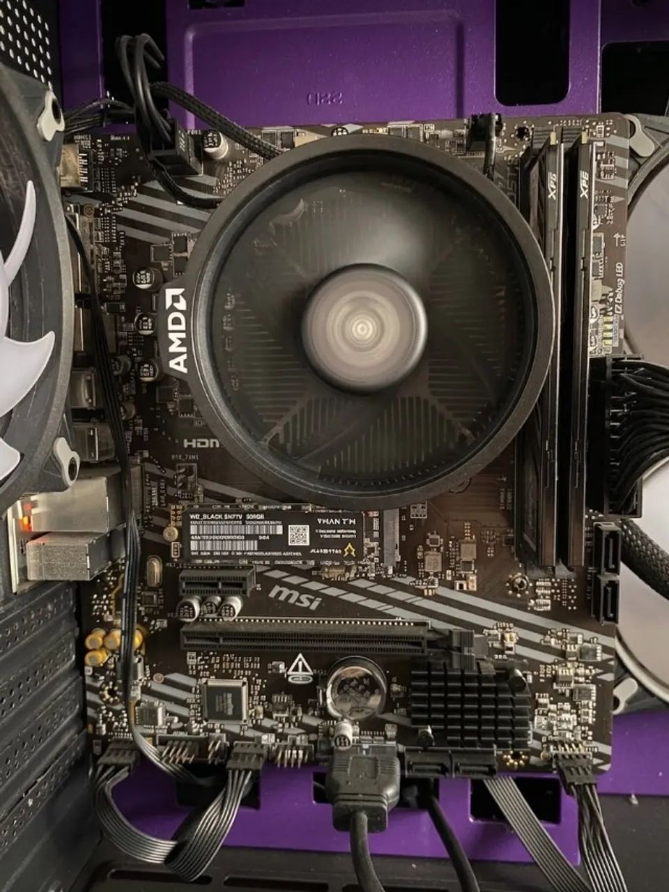 Kit ryzen 5600gt + placa mãe msi a520pro - Foto 2