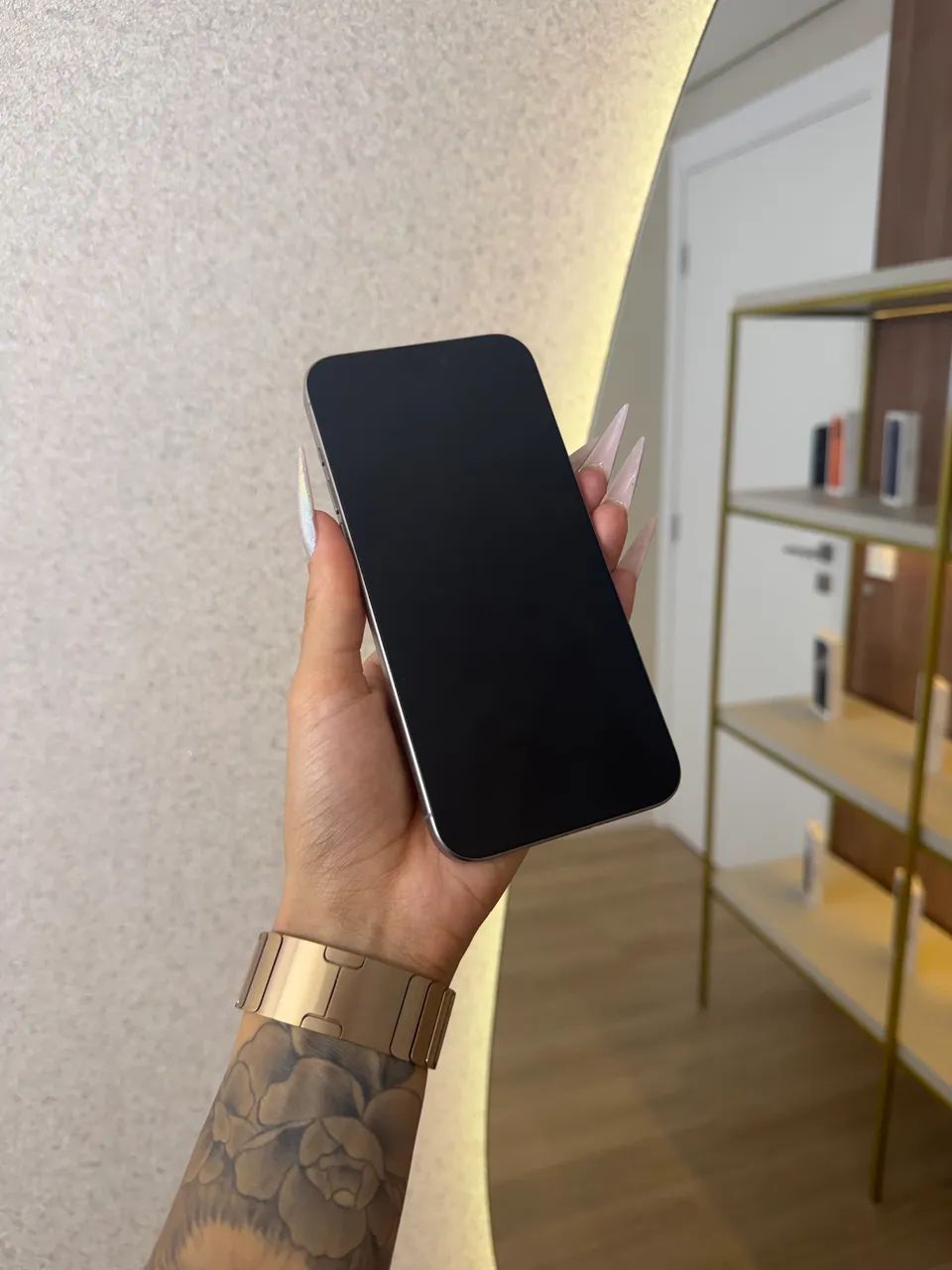 iPhone 15 Pro Max 512Gb Titânio Natural  - Foto 5