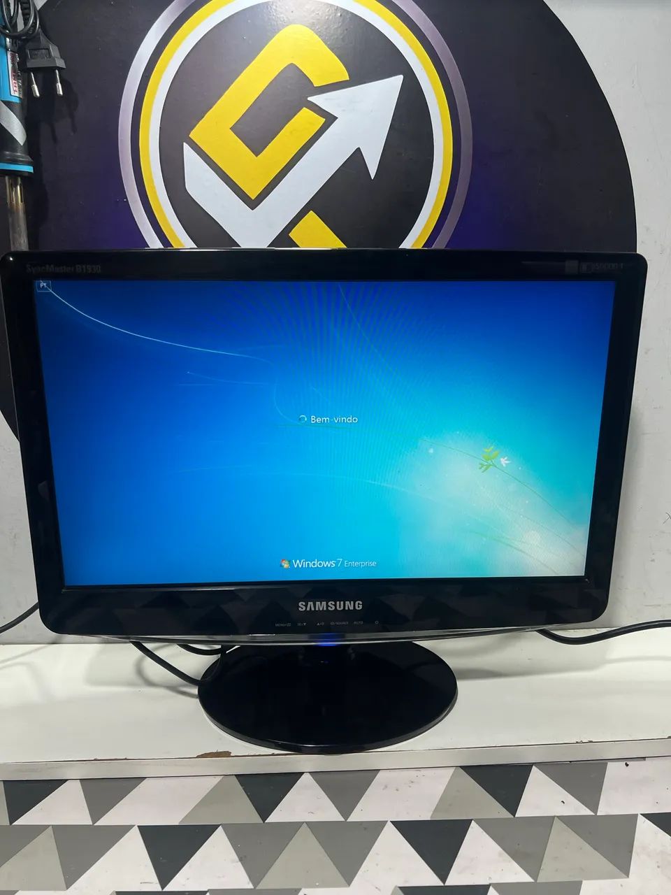 Monitor LCD 19POL Samsung pra PC e CFTV - Foto 3