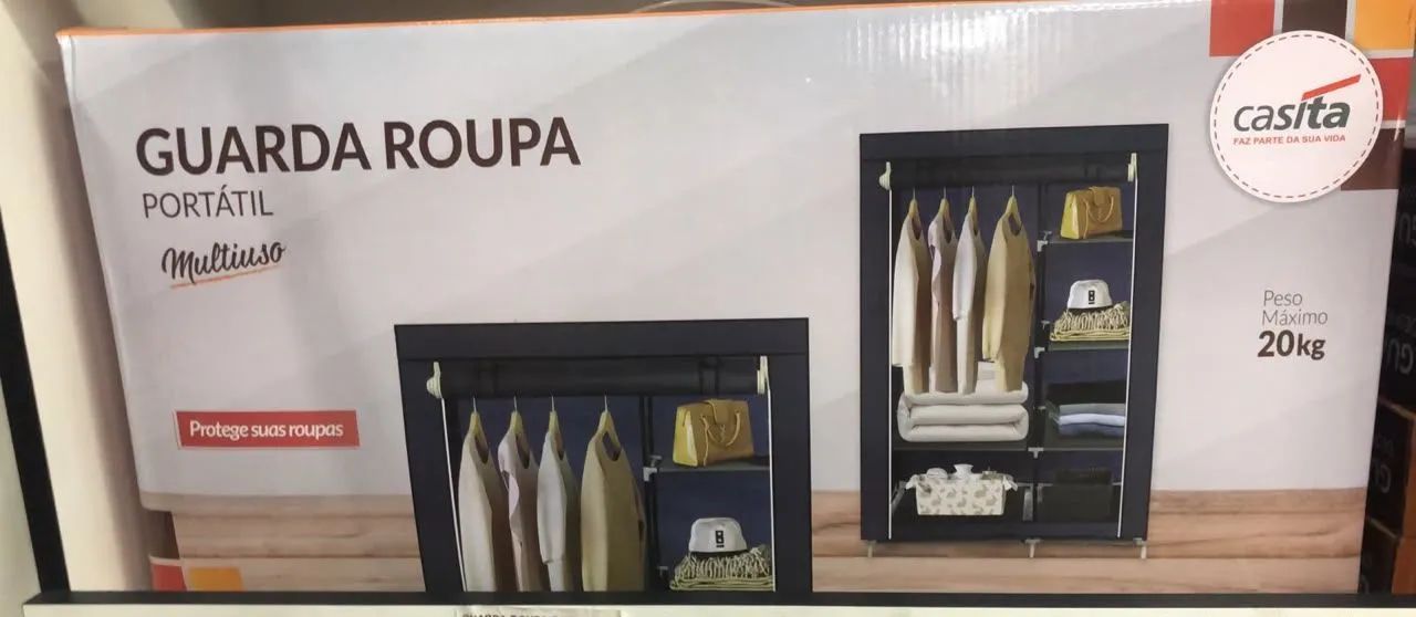Guarda roupa multiuso 