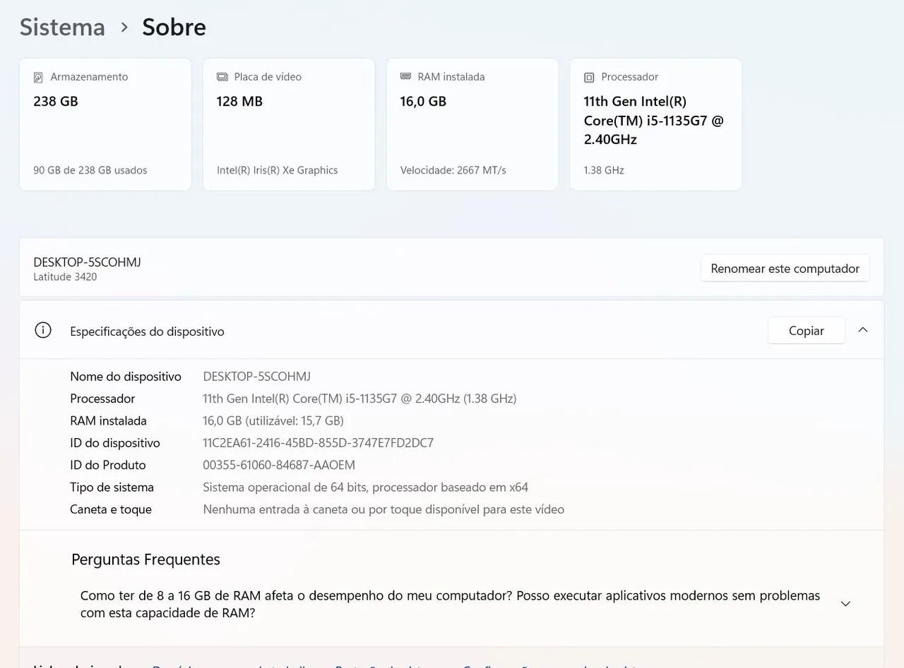 Notebook Dell Latitude 3420 - Foto 6