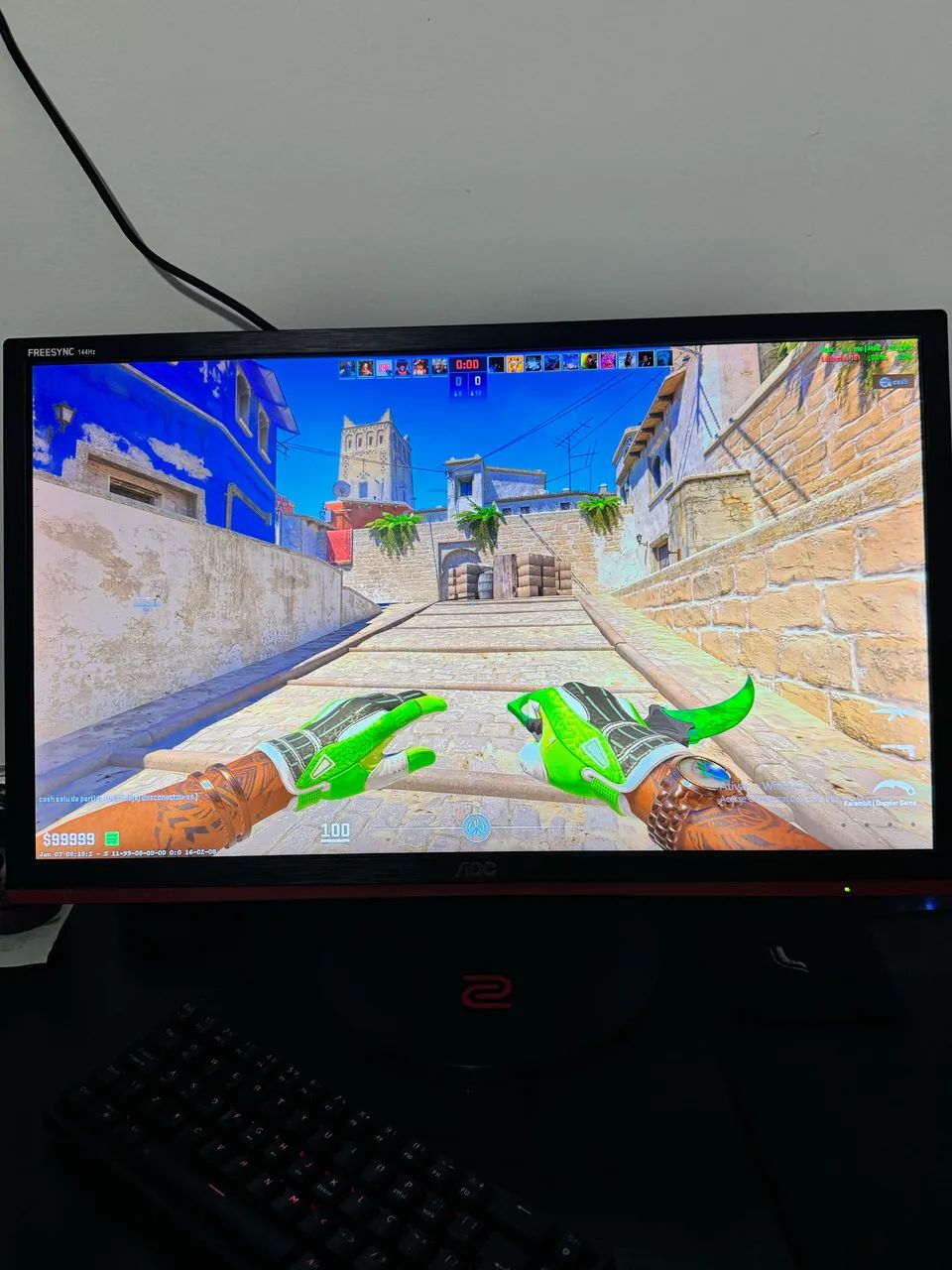 Monitor Gamer AOC 144hz 24? LED - Foto 3
