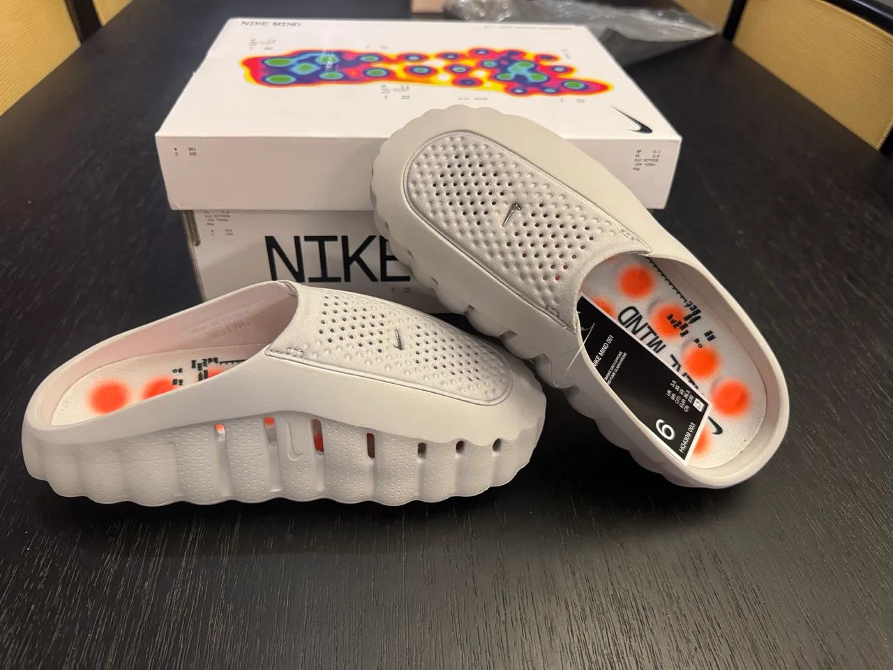 Nike Mind 001 Slide Light Smoke Grey - Foto 3