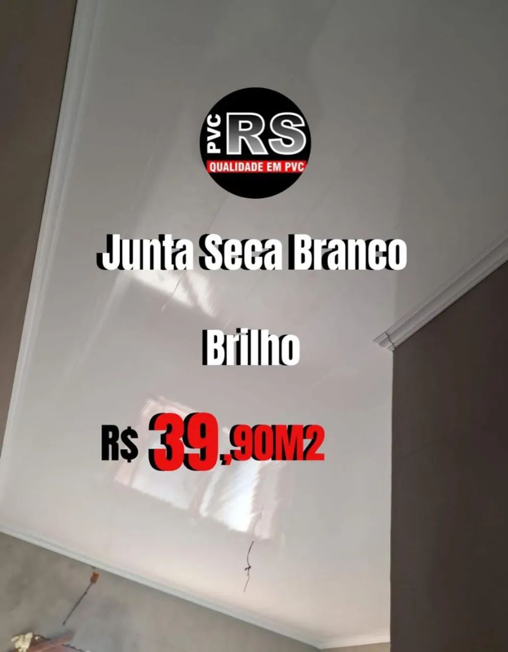 Junta Seca Branco Brilho 