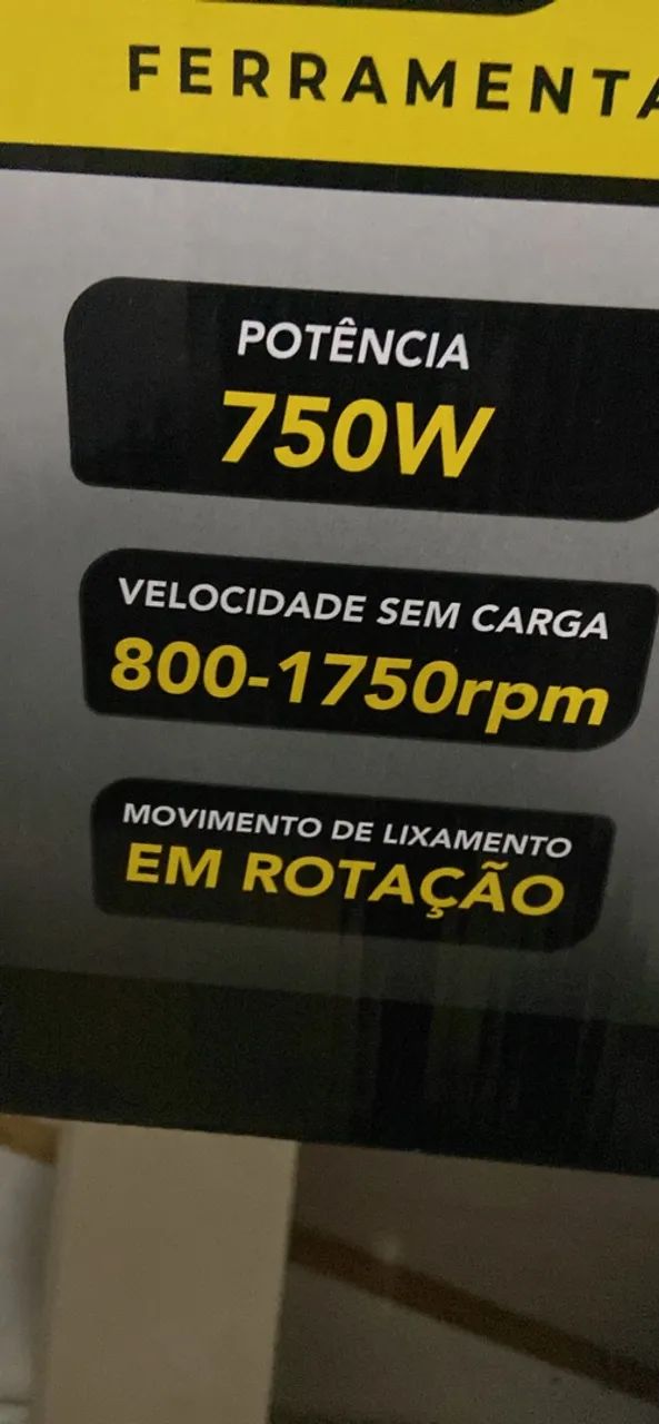 Lixadeira de parede e teto - Foto 3