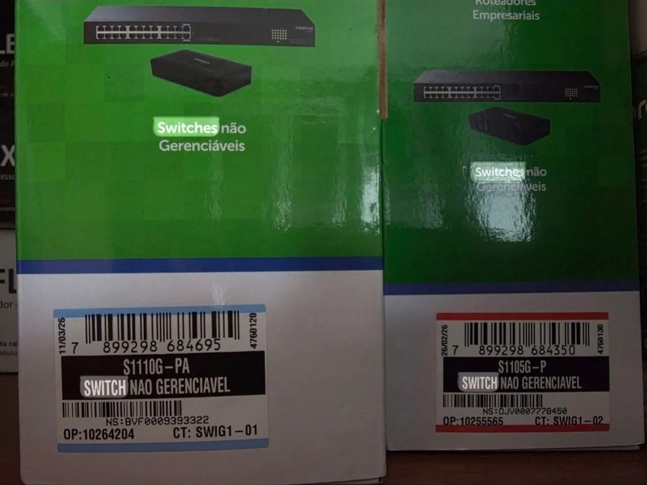 Kit 02 Cam Vip e 02 Switch Intelbras - Foto 2