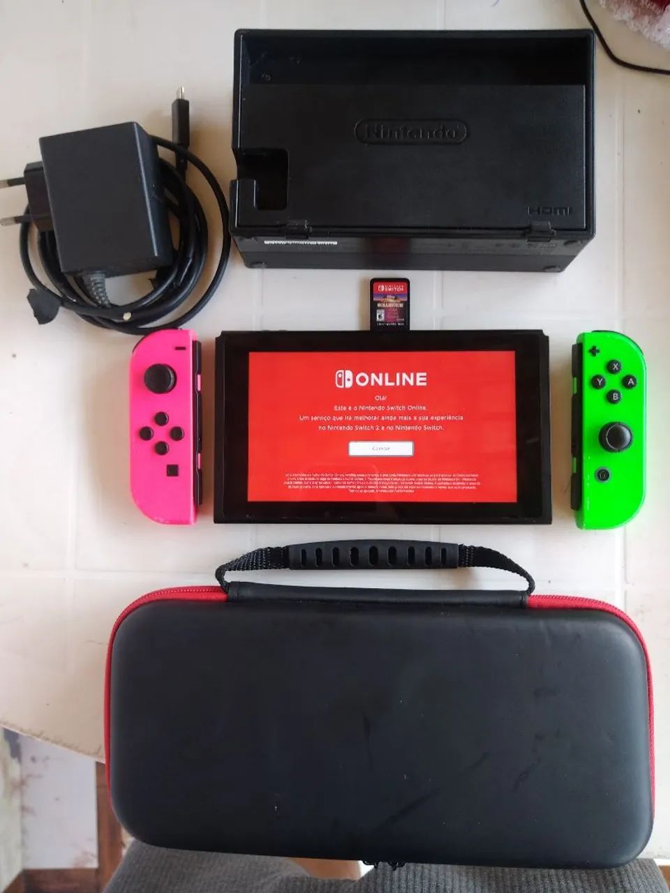 Nintendo Switch V2 Completo 