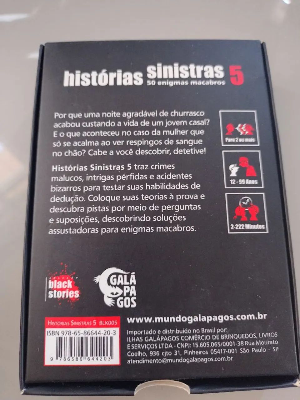  Jogo Histórias sinistras - Foto 2