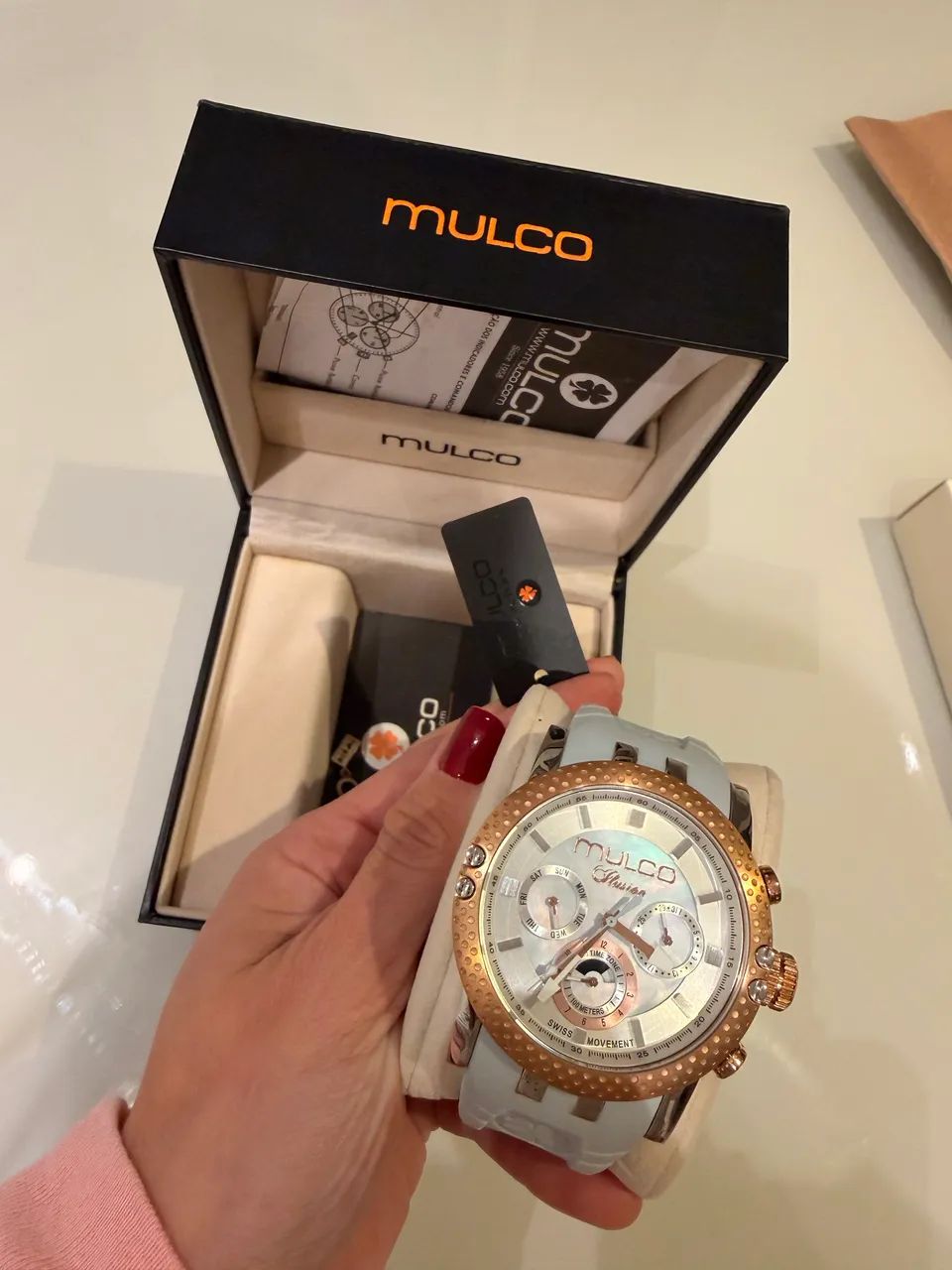 Relógio Mulco Suíço Original | Novo na Caixa - Foto 5