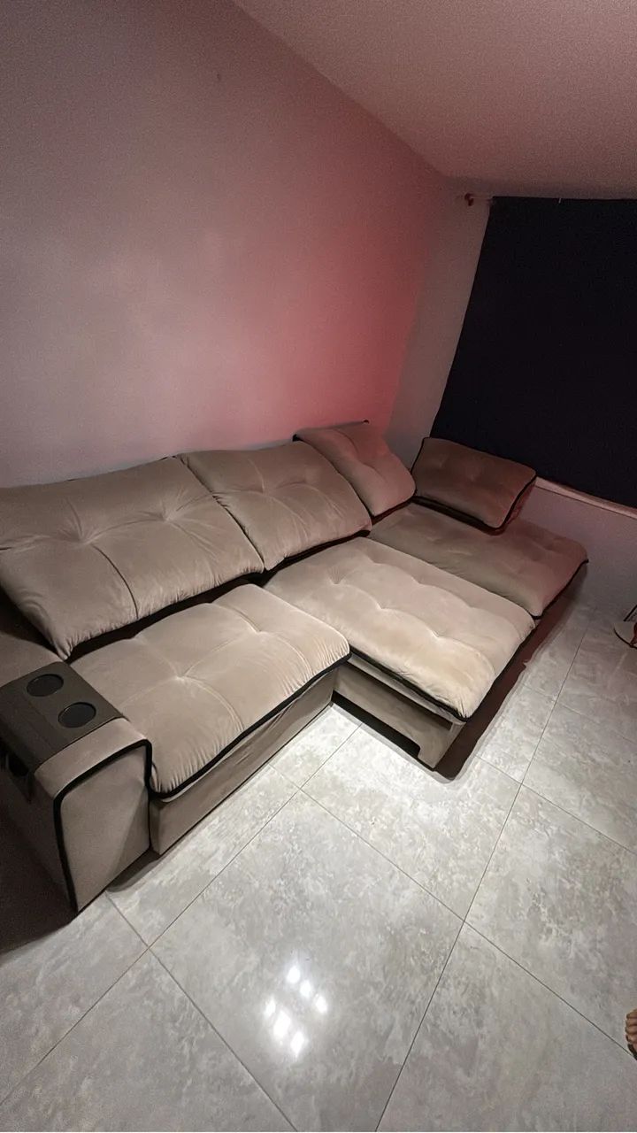 Sofá retrátil 3.5m - Foto 3