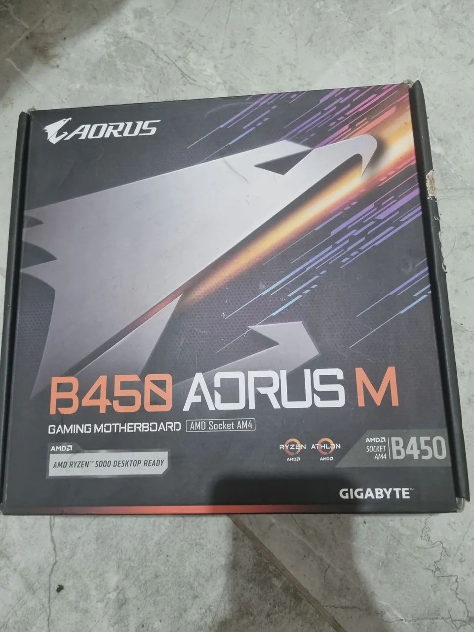 Placa-mãe B450M aorus  - Foto 2