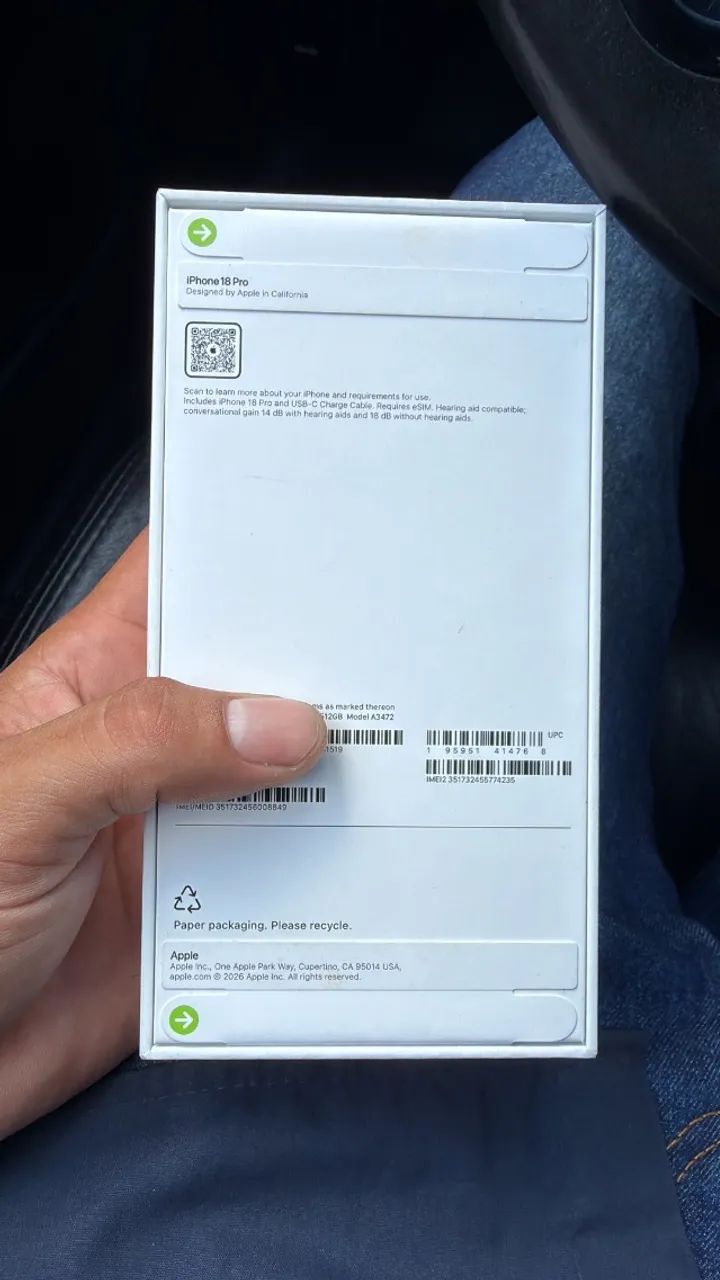 iPhone 18 Pró 256 lacrado - Foto 2