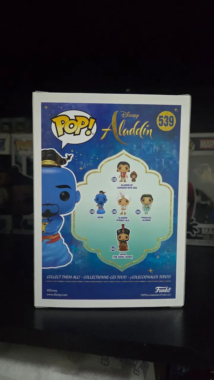 Funko Pop Genie GITD #539 Aladdin - Foto 3