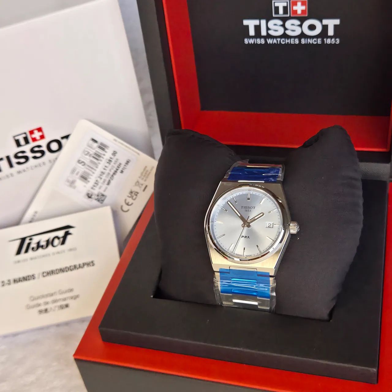 Tissot PRX Quartz 35mm (Light Blue) - NOVO