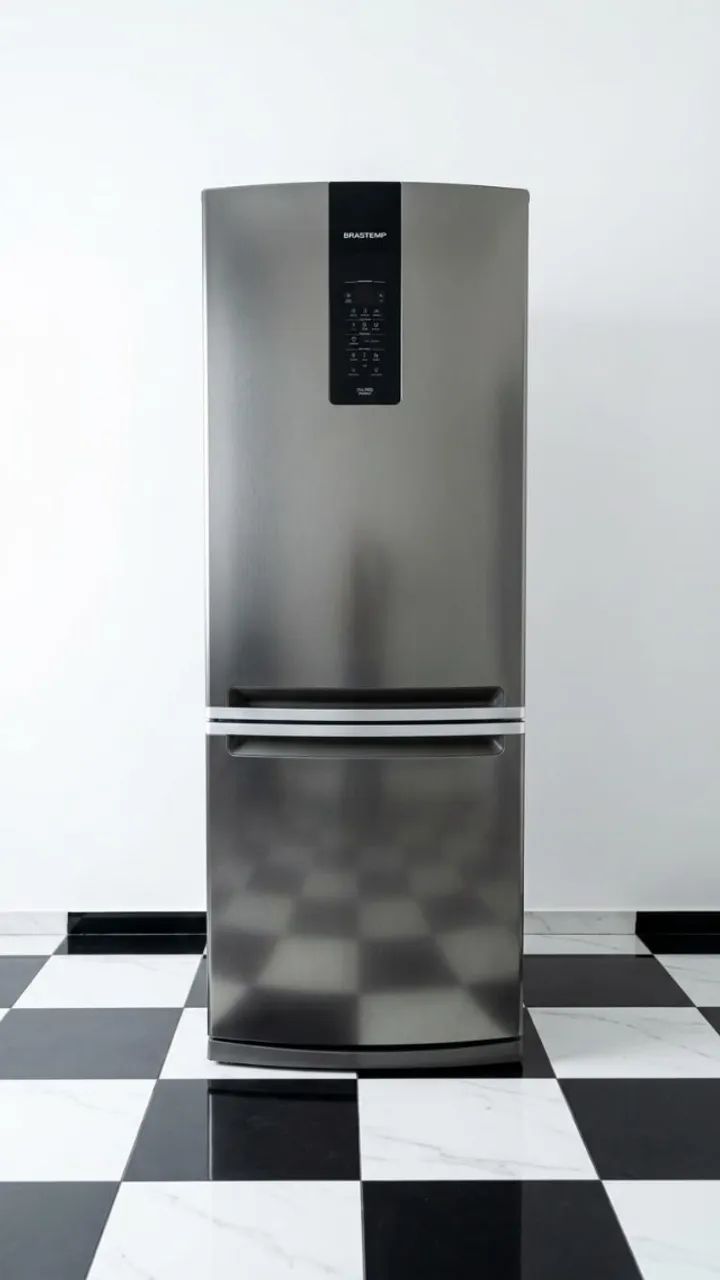 Geladeira inox